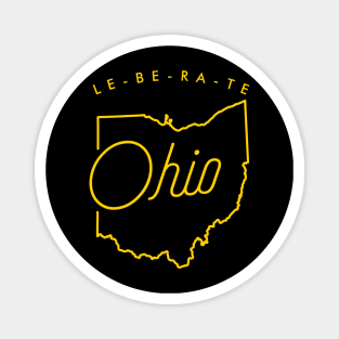 LI-BE-RA-TE OHIO! Magnet